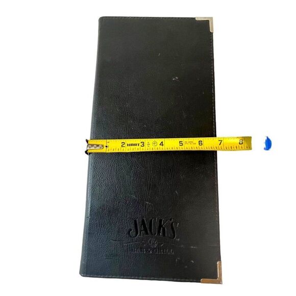 VTG JACK DANIELS Old No 7 Leather Book Whiskey Drink Menu And Jack And Coke Sign - Picture 10 of 10